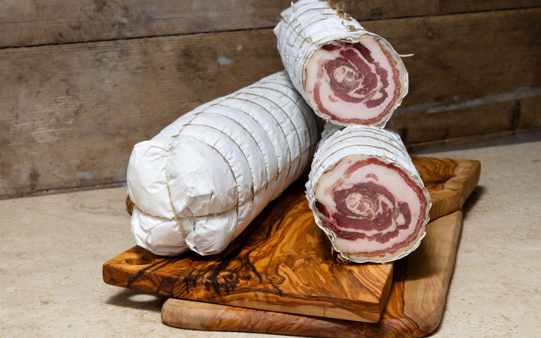 Pancetta arrotolata